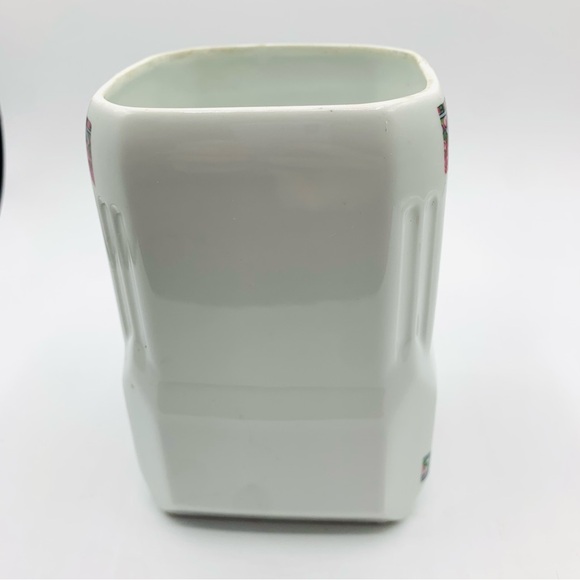 Vintage Victoria Czechoslovakia “Barley” Porcelain Canister (No Lid) - Picture 6 of 14